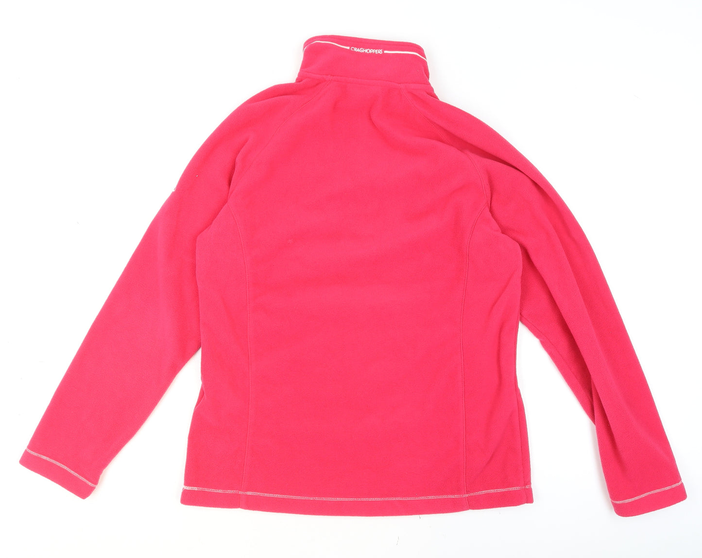Craghoppers Women’s Pink Fleece Half Zip Activewear Jacket UK12