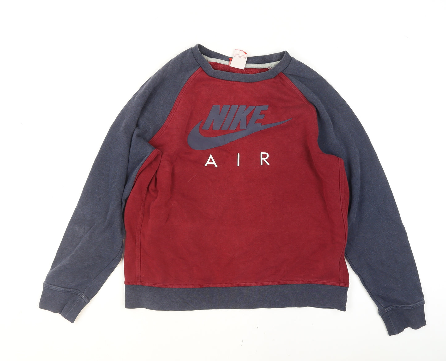 Nike Boys Multicoloured XL 13-15 Yrs Pullover Sweatshirt Crew Neck