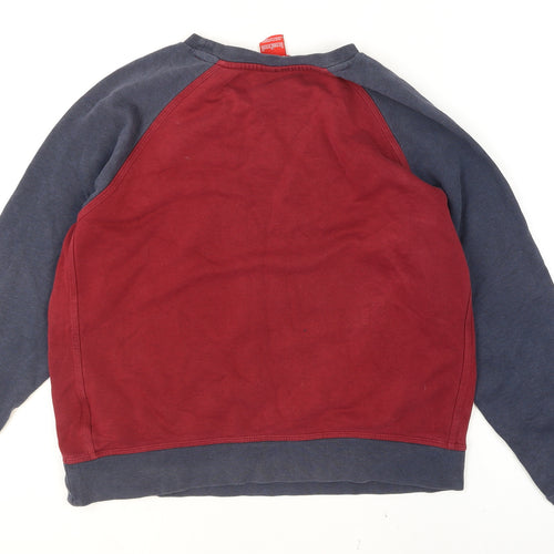 Nike Boys Multicoloured XL 13-15 Yrs Pullover Sweatshirt Crew Neck