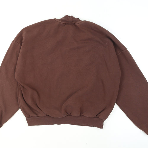 Select Women Brown Beverly Hills LA California Pullover Sweatshirt M