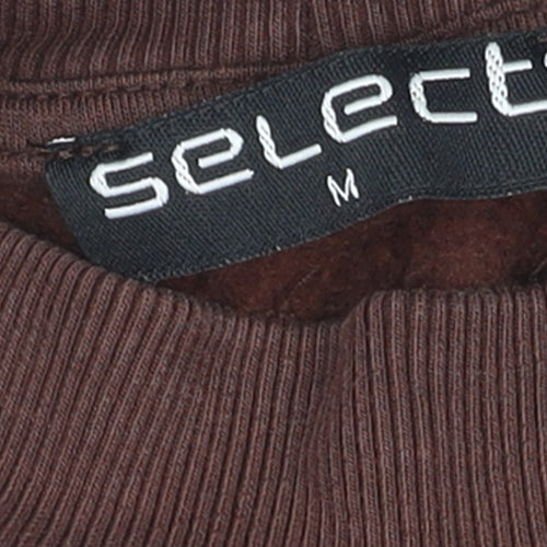 Select Women Brown Beverly Hills LA California Pullover Sweatshirt M