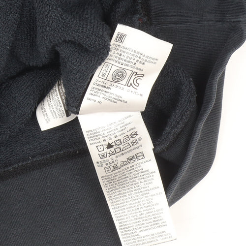 Levi's Men's Black Pullover Hoodie L Logo Graphic Cotton Sweatshirt