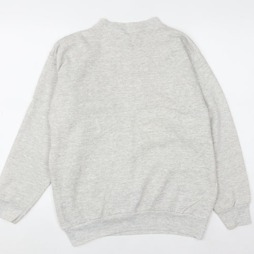 Velva Sheen Women Grey Mickey Mouse Disney Florida Sweatshirt M
