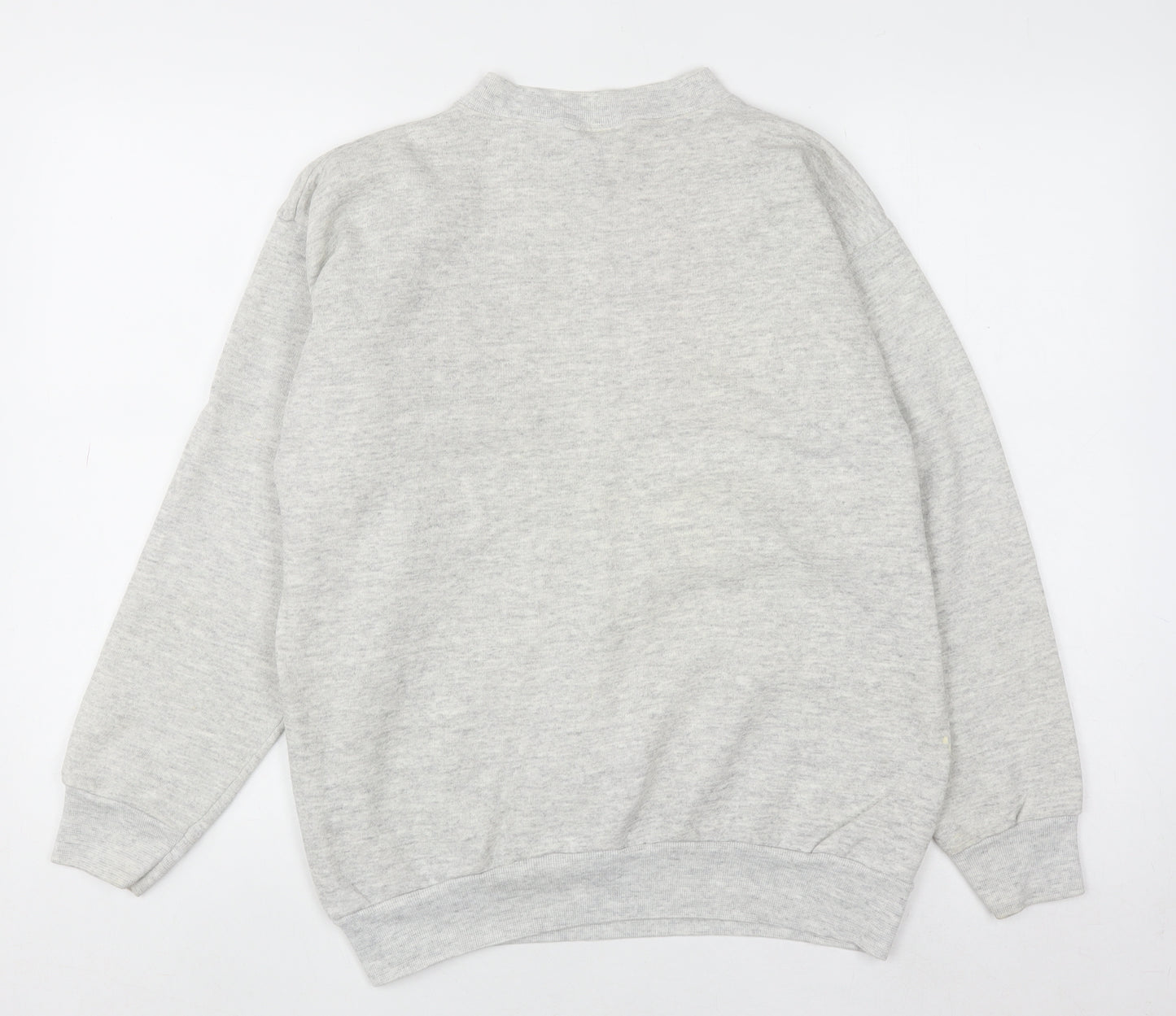 Velva Sheen Women Grey Mickey Mouse Disney Florida Sweatshirt M