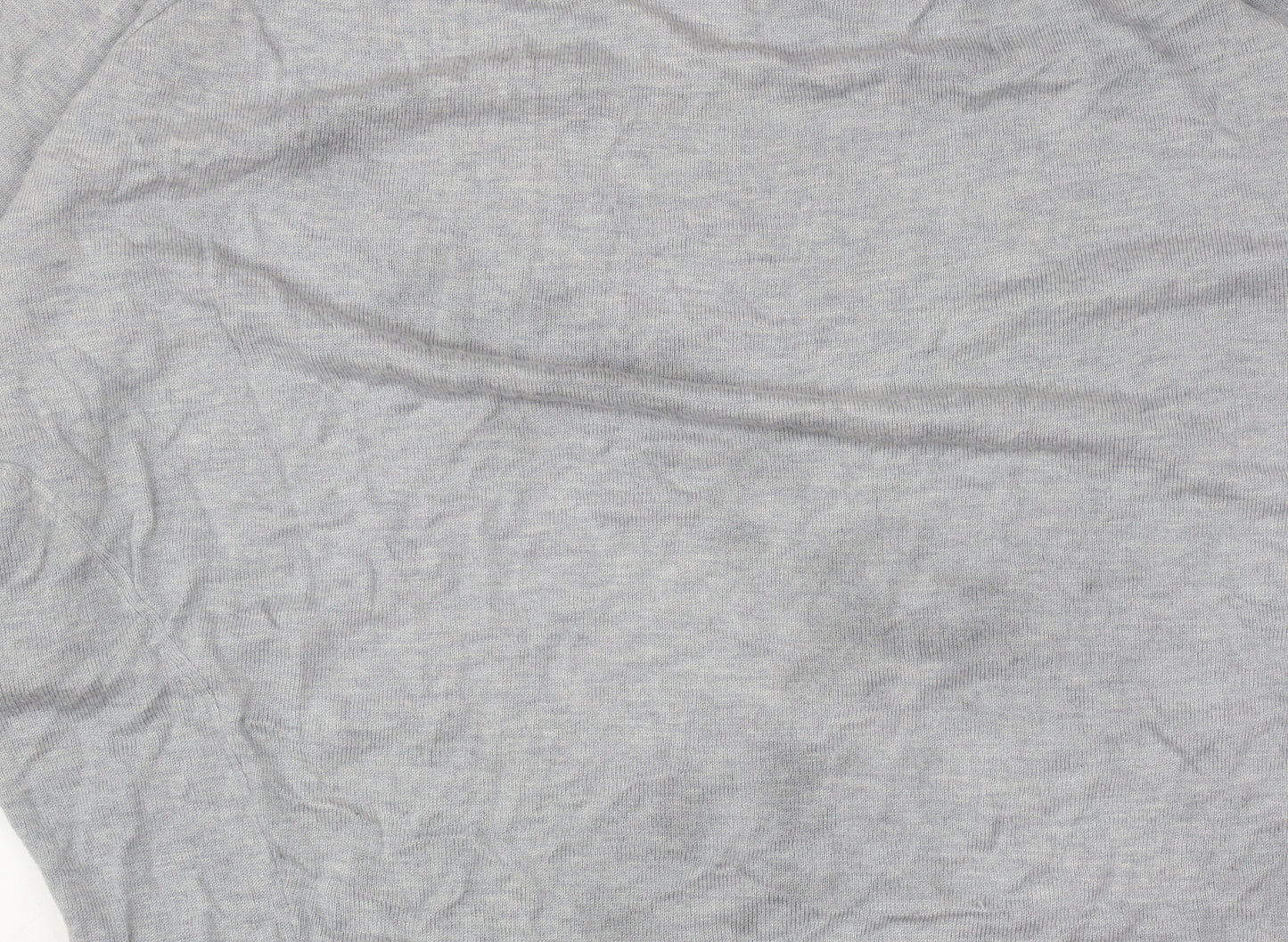 Phase Eight Women’s Grey Knit V-Neck Tunic Blouse Size M