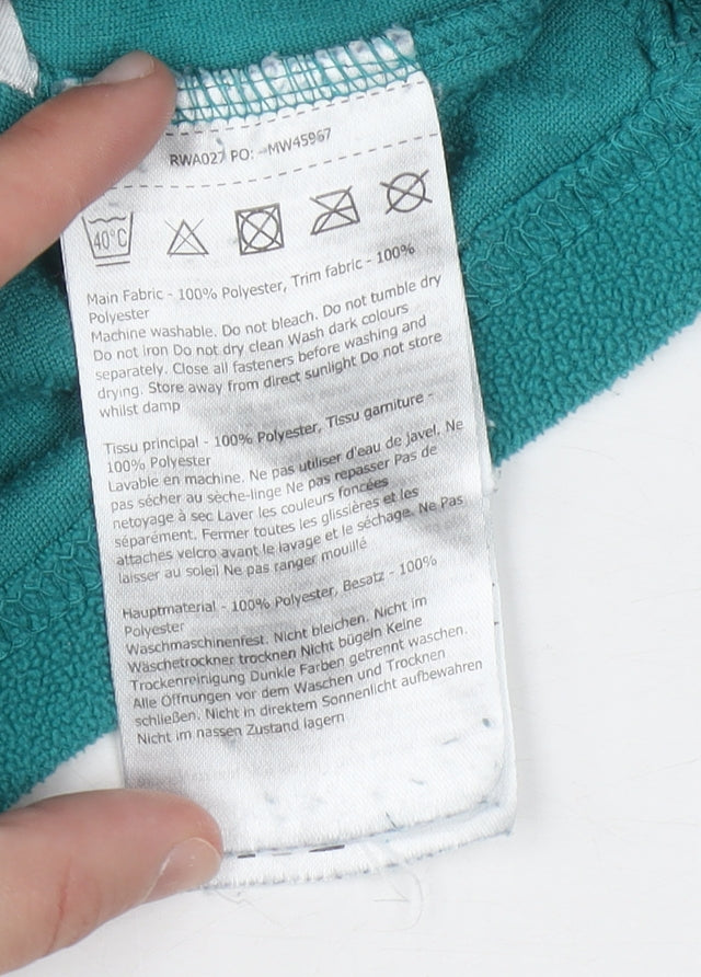 Regatta Great Outdoors Women’s Teal Fleece 1/2 Zip Sweatshirt Size 12