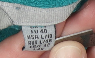 Regatta Great Outdoors Women’s Teal Fleece 1/2 Zip Sweatshirt Size 12