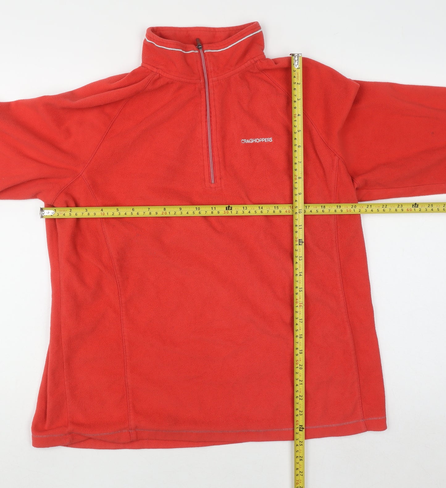 Craghoppers Women's Red Fleece Pullover Sweatshirt UK 18
