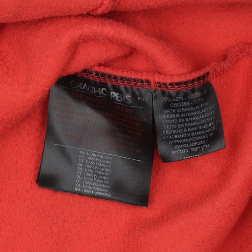 Craghoppers Women's Red Fleece Pullover Sweatshirt UK 18