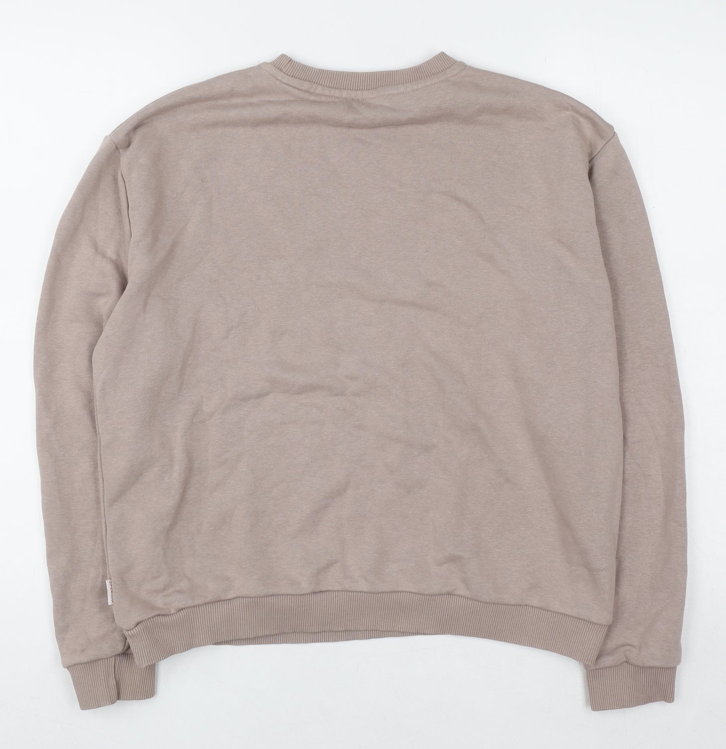 MYNELLY Women’s Beige Pullover Sweatshirt S/M Do Your Thing Graphic