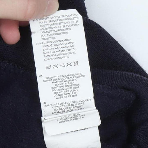 Slazenger Men's Blue XL 1/2 Zip Fleece Pullover Sweatshirt