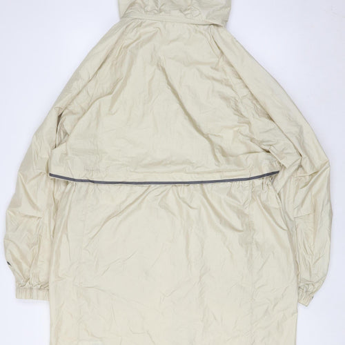 Marks and Spencer Womens Antique Cream Hooded Parka Jacket UK 10