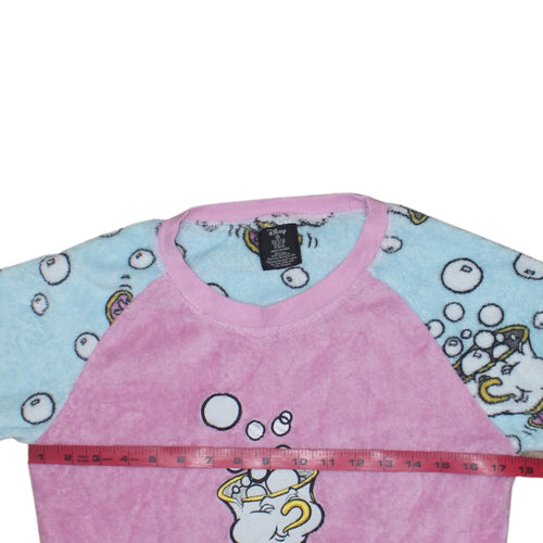 Disney Women’s Multicoloured Fleece Chip Pyjama Top Size 6-8