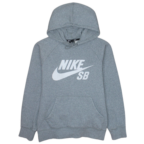 Nike SB Men's Grey Pullover Hoodie XS Regular Fit Fleece