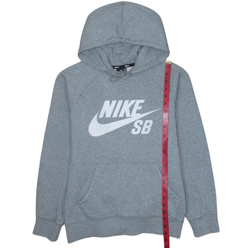 Nike SB Men's Grey Pullover Hoodie XS Regular Fit Fleece