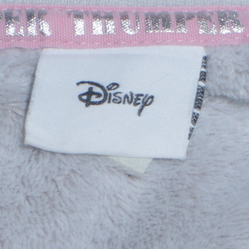 Tu Disney Thumper Grey Fleece Long Sleeve Pyjama Top Women’s Size 22