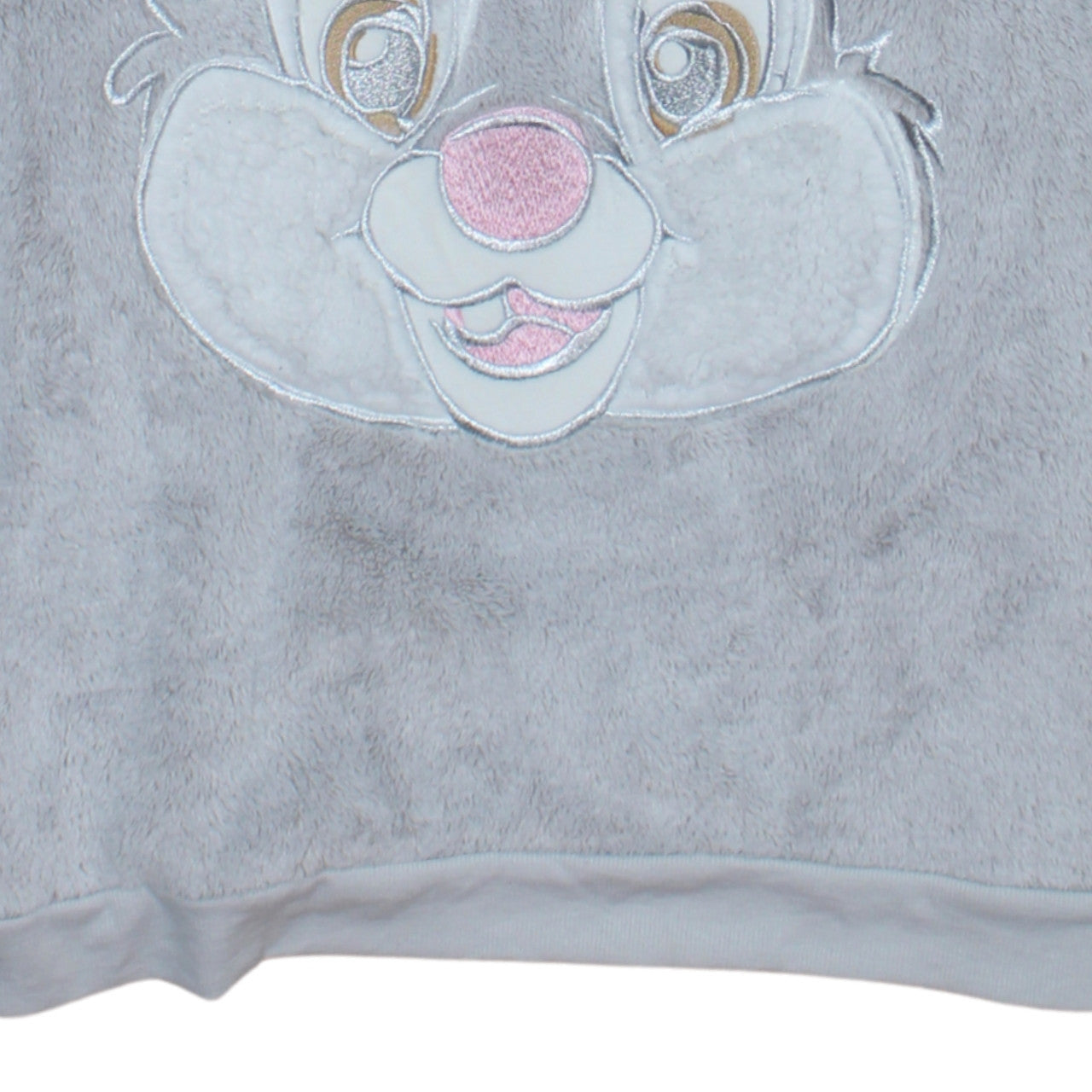 Tu Disney Thumper Grey Fleece Long Sleeve Pyjama Top Women’s Size 22