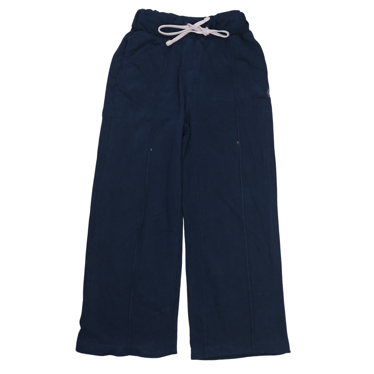 U.S. Polo Assn. Women's Blue Cotton Wide-Leg Sweatpants Size 14