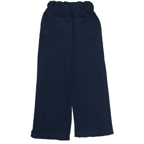 U.S. Polo Assn. Women's Blue Cotton Wide-Leg Sweatpants Size 14
