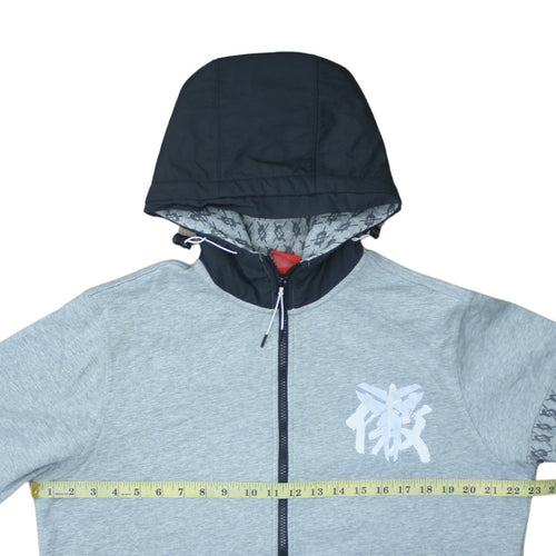 Nike Men's Grey Full Zip Hoodie XL Year of the Black Mamba Style