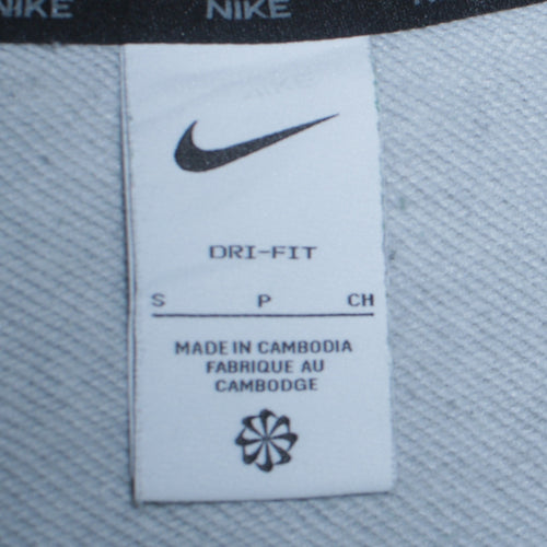 Nike Men's Grey Dri-FIT Pullover Sweatshirt Size S