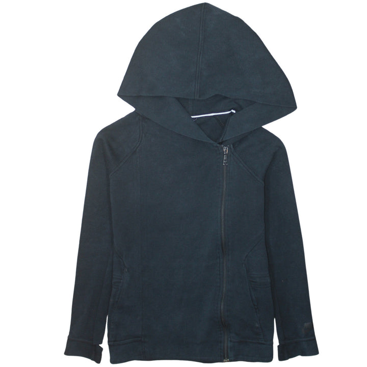 Nike Women's Black Full Zip Hoodie Size S Cotton Blend Casual