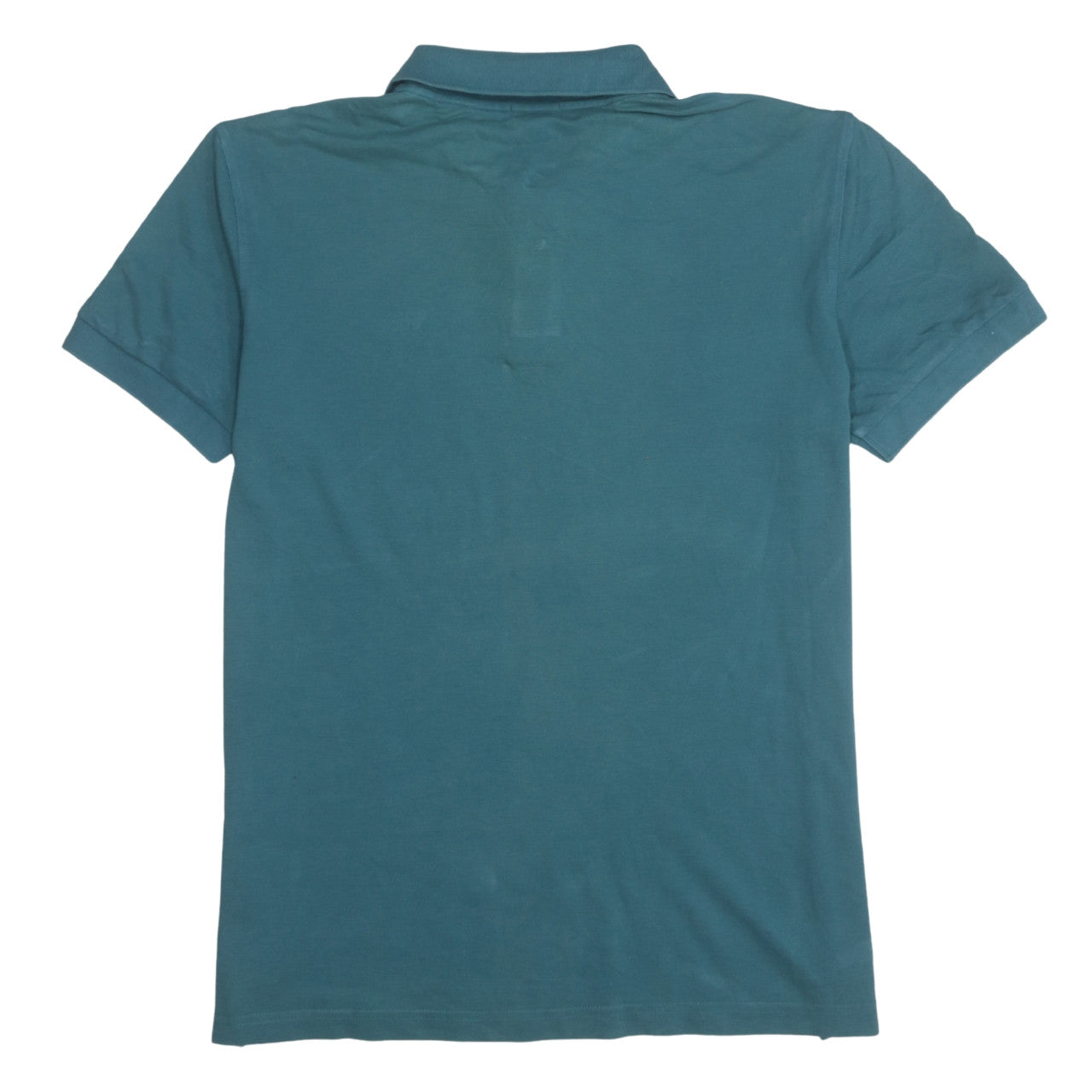 BOSS Men's Green Pima Cotton Polo Shirt Size L Regular Fit