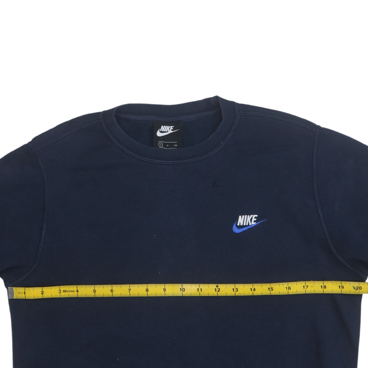 Nike Men's Blue Crew Neck Pullover Sweatshirt Size S