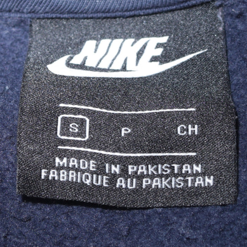 Nike Men's Blue Crew Neck Pullover Sweatshirt Size S