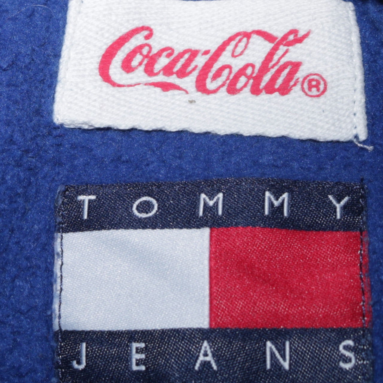 Tommy Jeans Women Blue Coca-Cola Crew Neck Sweatshirt M