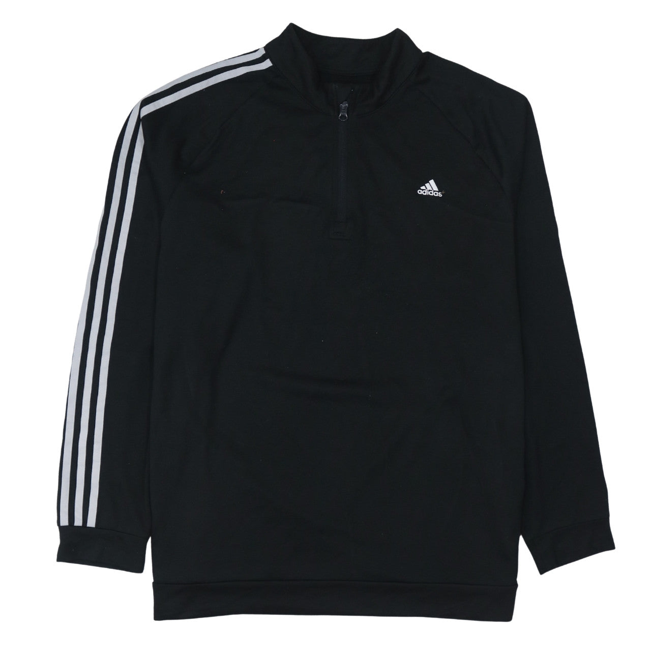 Adidas Men's Black XL 1/4 Zip Logo Golf Sweatshirt