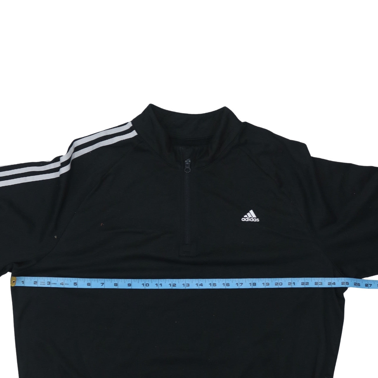 Adidas Men's Black XL 1/4 Zip Logo Golf Sweatshirt