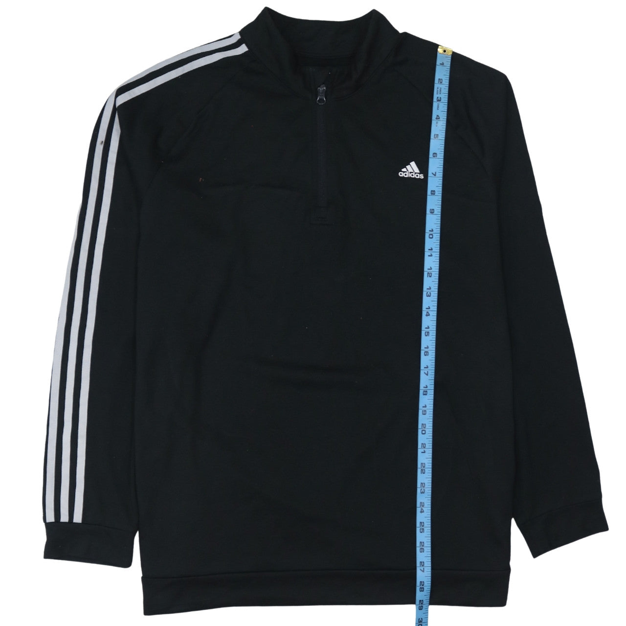 Adidas Men's Black XL 1/4 Zip Logo Golf Sweatshirt
