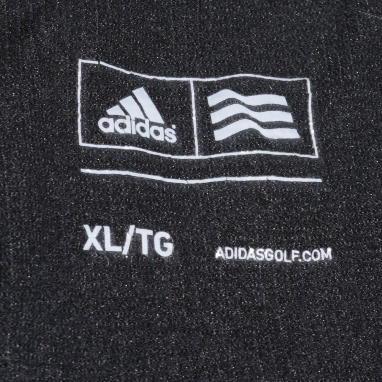 Adidas Men's Black XL 1/4 Zip Logo Golf Sweatshirt