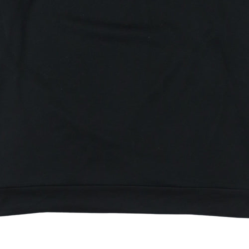 Adidas Men's Black XL 1/4 Zip Logo Golf Sweatshirt