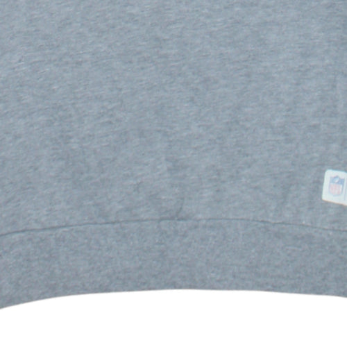Tu Men Grey Patriots Graphic Crew Neck Sweatshirt Size S