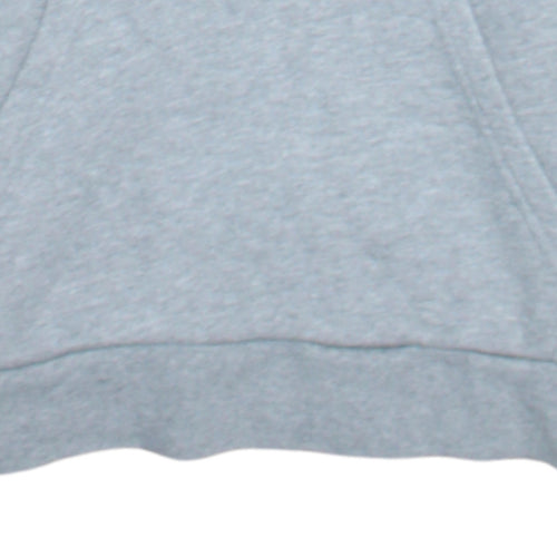 Adidas Men’s Grey Pullover Hoodie XS Regular Fit Fleece