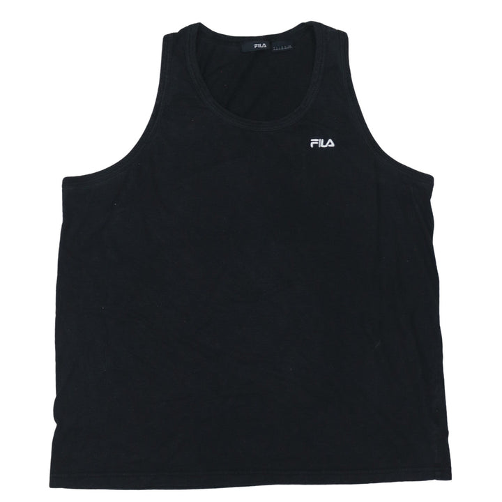 Fila Men's Black 2XL Tank Top Gym Training Activewear