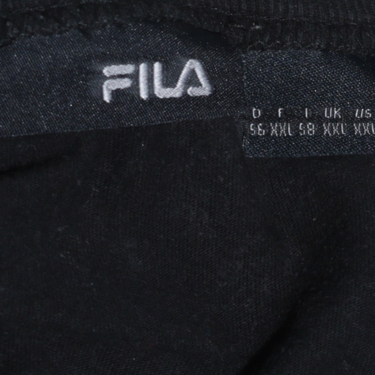 Fila Men's Black 2XL Tank Top Gym Training Activewear