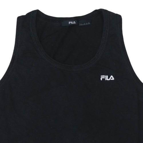 Fila Men's Black 2XL Tank Top Gym Training Activewear