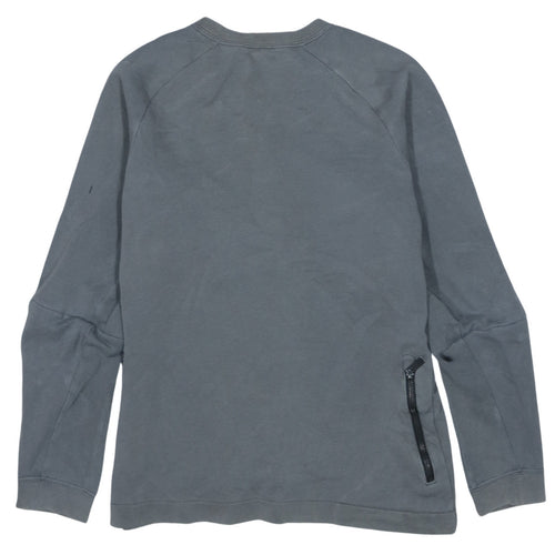 Nike Men's Grey Crew Neck Pullover Sweatshirt Size S