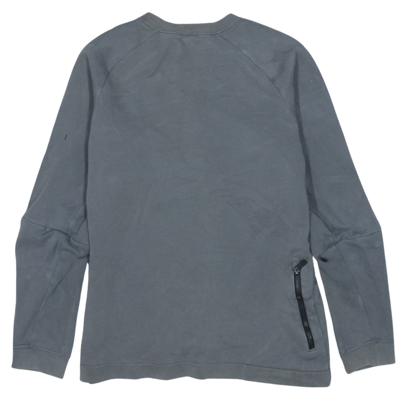 Nike Men's Grey Crew Neck Pullover Sweatshirt Size S