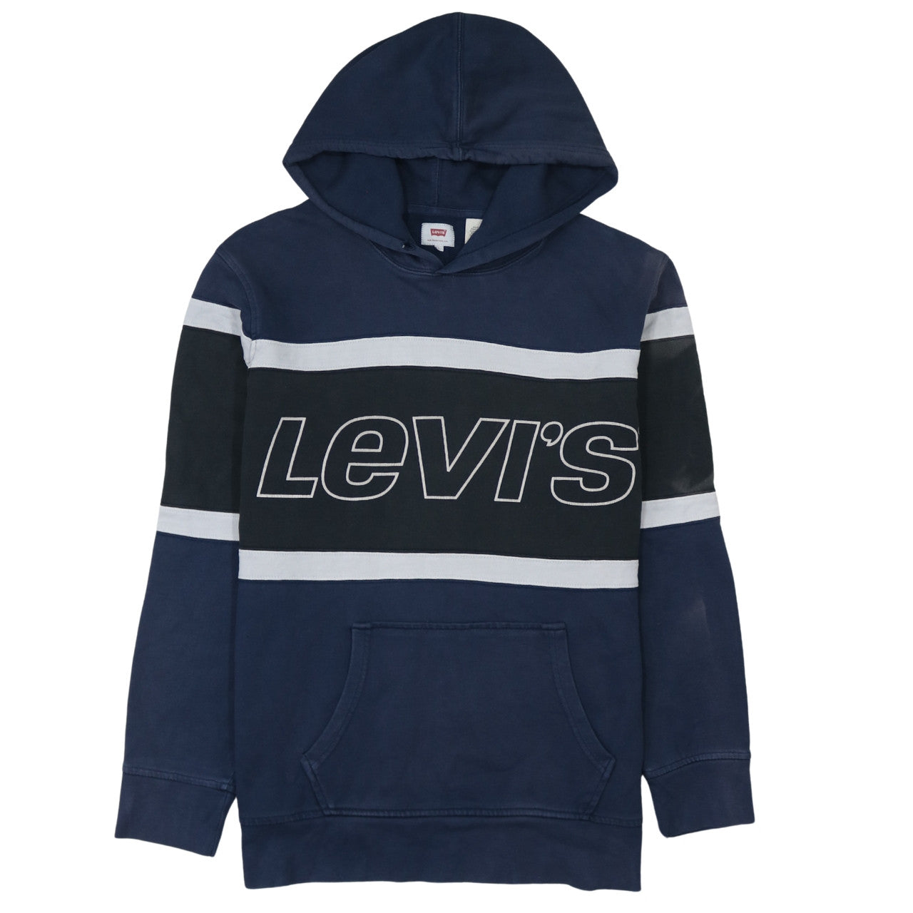 Levi's Men's Blue Logo Pullover Hoodie Size L