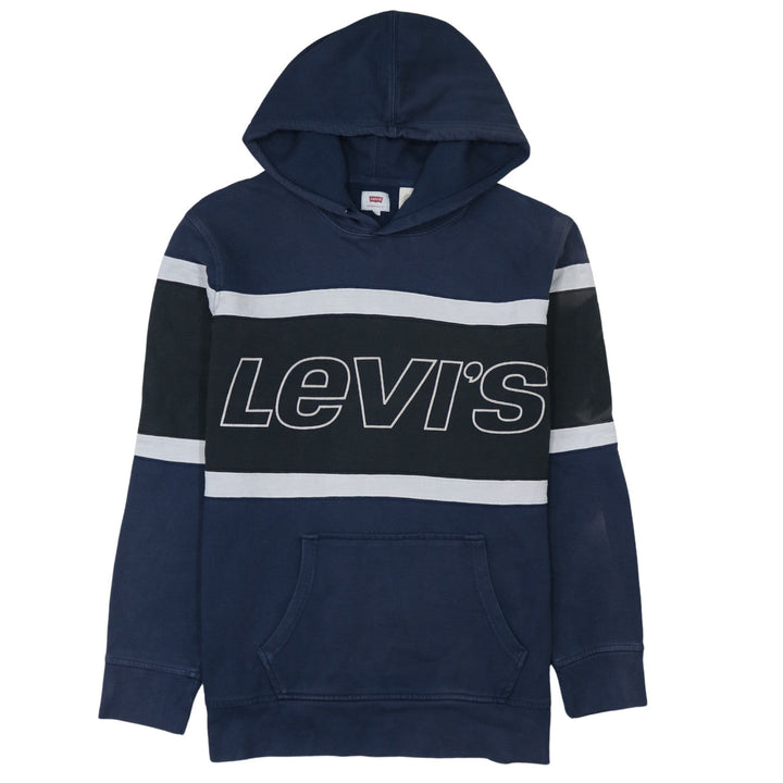 Levi's Men's Blue Logo Pullover Hoodie Size L