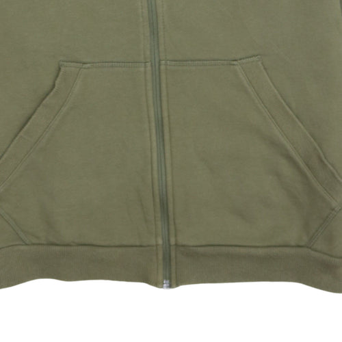 Puma Men's Green Full Zip Sweatshirt Jacket M Sportswear