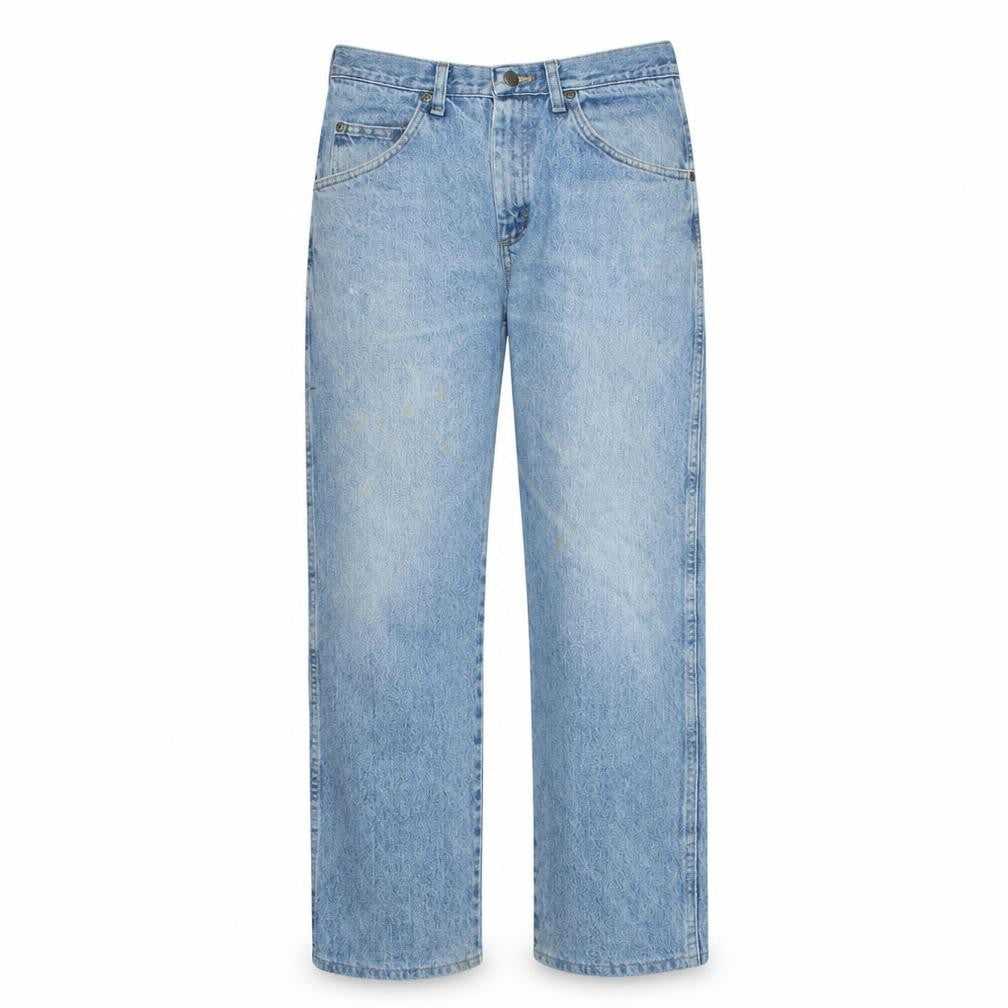 Wrangler Men's Blue Regular Fit Straight Leg 33x30 Denim Jeans