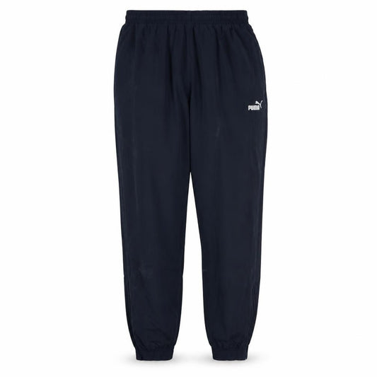 Front view of Puma Men's Black Jogger Trousers M Lightweight Sportswear