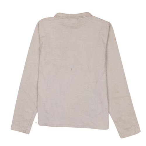 The North Face Womens Beige Fleece Pullover Sweatshirt Size L
