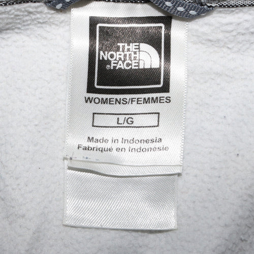 The North Face Womens Beige Fleece Pullover Sweatshirt Size L