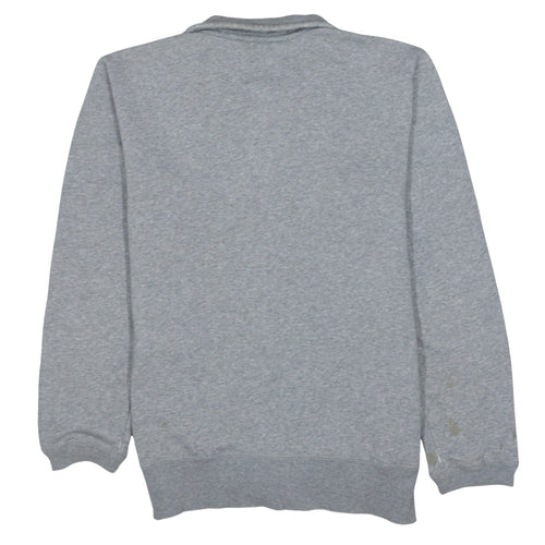 Nike Men's Grey Full Zip Sweatshirt Medium Classic Fit
